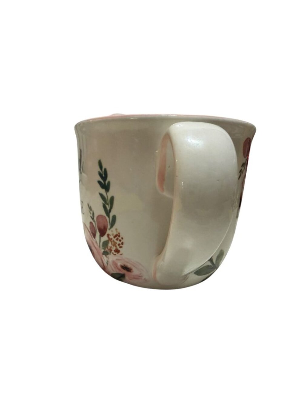 Blessed Beyond Measure Floral Ceramic 4 Cup Measuring Cup Mixing Bowl Roses - Picture 6 of 10